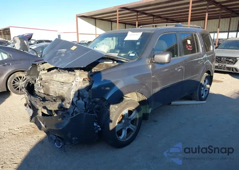 2012 Honda Pilot Ex-L z USA, uszkodzony, nr VIN 5FNYF3H51CB025871